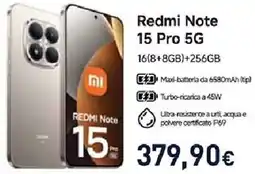 Unieuro Redmi Note 15 Pro 5G offerta