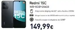 Unieuro Redmi 15C offerta