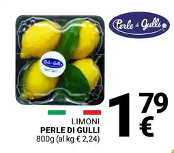 Supermercati Gulliver Limoni PERLE DI GULLI offerta