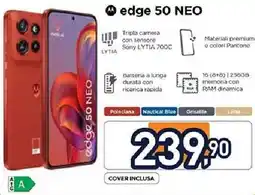 Unieuro Motorola edge 50 NEO offerta