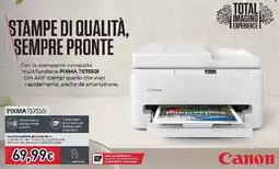 Unieuro Canon PIXMA TS7550i offerta