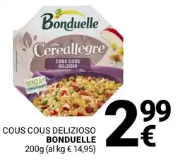 Supermercati Gulliver Cous cous delizioso BONDUELLE offerta