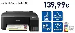 Unieuro EPSON EcoTank ET-1810 offerta