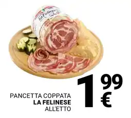 Supermercati Gulliver Pancetta coppata la felinese offerta