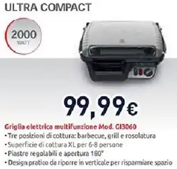 Unieuro Moulinex ultra compact offerta
