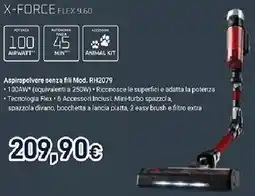 Unieuro Rowenta X-FORCE FLEX 9.60 offerta