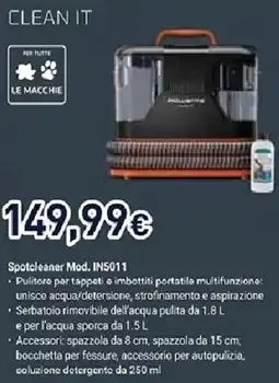 Unieuro Rowenta Clean it offerta