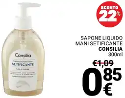 Supermercati Gulliver Sapone liquido mani setificante CONSILIA offerta