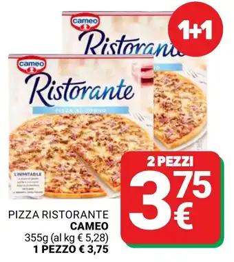 Supermercati Gulliver Pizza ristorante CAMEO offerta