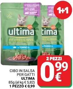 Supermercati Gulliver Cibo in salsa per gatti ULTIMA offerta