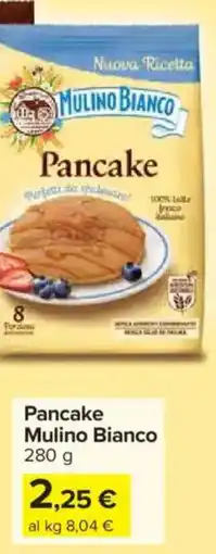 Carrefour Market Pancake Mulino Bianco offerta
