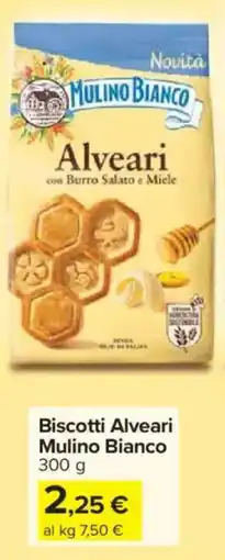 Carrefour Market Biscotti Alveari Mulino Bianco offerta