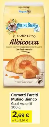 Carrefour Market Cornetti Farciti Mulino Bianco offerta