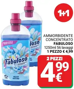 Supermercati Gulliver Ammorbidente concentrato FABULOSO offerta