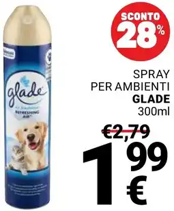 Supermercati Gulliver Spray per ambienti GLADE offerta