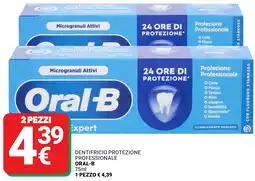 Supermercati Gulliver Dentifricio protezione professionale ORAL-B offerta