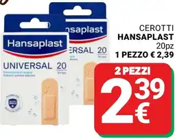 Supermercati Gulliver Cerotti HANSAPLAST offerta
