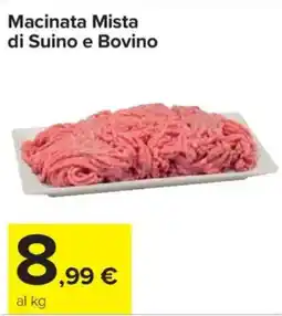 Carrefour Market Macinata Mista di Suino e Bovino offerta