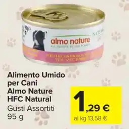 Carrefour Market Alimento Umido per Cani Almo Nature HFC Natural offerta