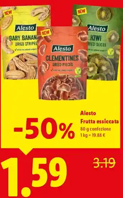 Lidl Alesto Frutta essiccata offerta