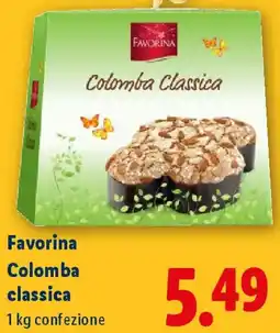 Lidl Favorina Colomba classica offerta