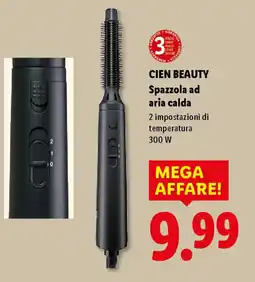 Lidl CIEN BEAUTY Spazzola ad aria calda offerta