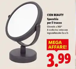 Lidl CIEN BEAUTY Specchio per il trucco offerta
