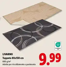Lidl LIVARNO Tappeto 80x150 cm offerta