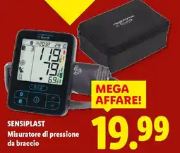 Lidl SENSIPLAST Misuratore di pressione da braccio offerta