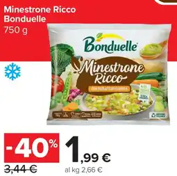Carrefour Market Minestrone Ricco Bonduelle offerta