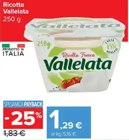 Carrefour Market Ricotta Vallelata offerta