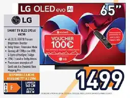 Unieuro LG SMART TV OLED EVO AI 65C55 offerta