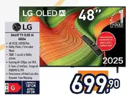 Unieuro LG SMART TV OLED AI 48856 offerta