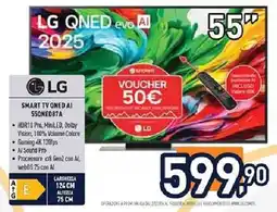 Unieuro LG SMART TV ONED AI 550NED87A offerta