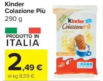 Carrefour Market Kinder Colazione Più offerta