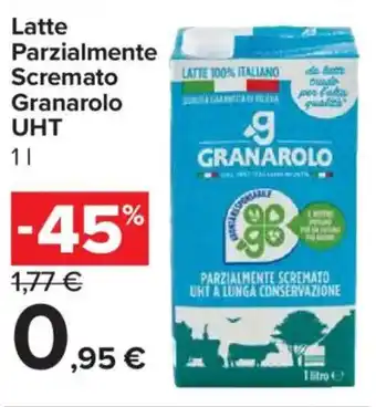Latte Parzialmente Scremato Granarolo UHT