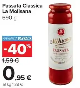Carrefour Market Passata Classica La Molisana offerta