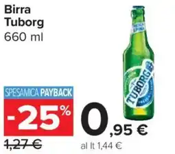 Carrefour Market Birra Tuborg offerta