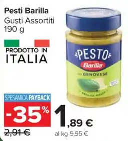 Carrefour Market Pesti Barilla offerta