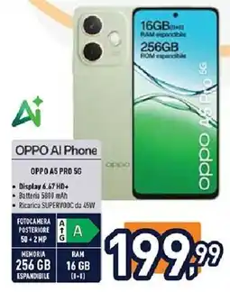 Unieuro OPPO A5 PRO 5G offerta