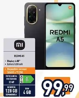 Unieuro Xiaomi REDMI A5 offerta