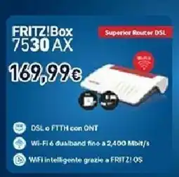 Unieuro FRITZ!Box 7530 AX offerta