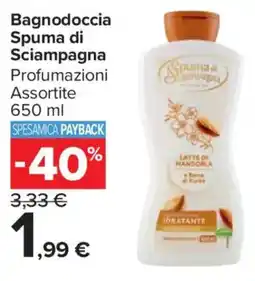 Carrefour Market Bagnodoccia Spuma di Sciampagna offerta