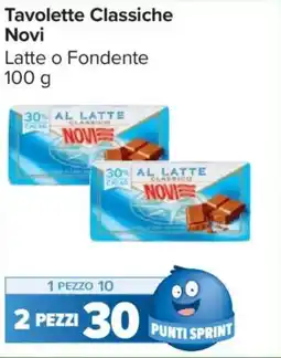 Carrefour Market Tavolette Classiche Novi offerta