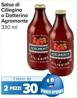 Carrefour Market Salsa di Ciliegino o Datterino Agromonte offerta