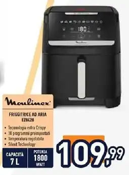 Unieuro Moulinex FRIGGITRICE AD ARIA EZ8428 offerta