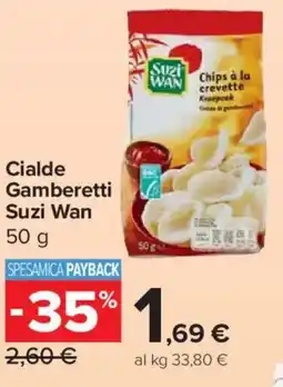 Carrefour Market Cialde Gamberetti Suzi Wan offerta
