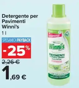 Carrefour Market Detergente per Pavimenti Winni's offerta