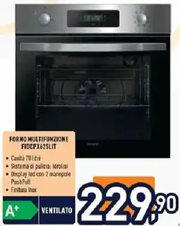 Unieuro CANDY FORNO MULTIFUNZIONE FIDCPX625LIT offerta
