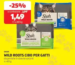 ALDI Shah wild roots cibo per gatti offerta